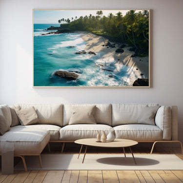 Tropical Beach Canvas Print